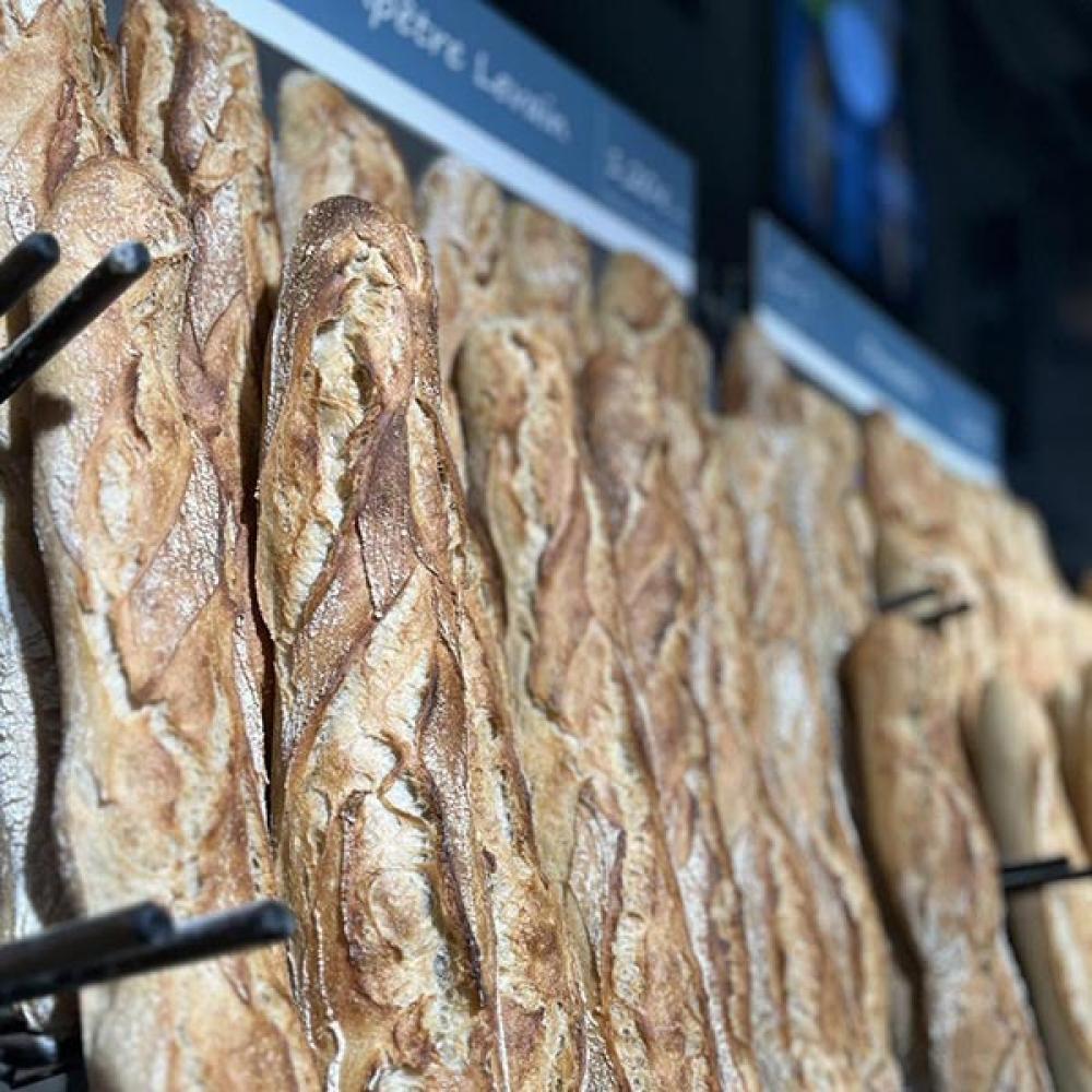Baguettes préparées chaque jour sur place