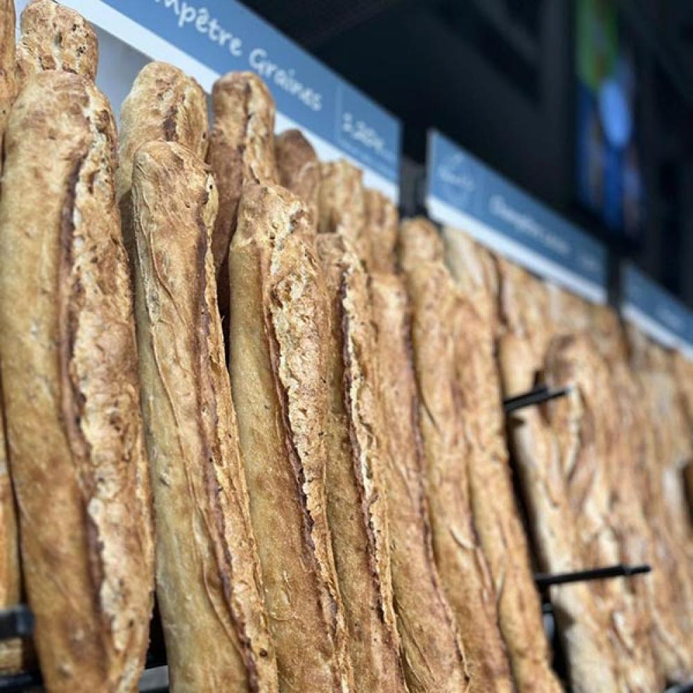 Préparation de baguettes de tradition française